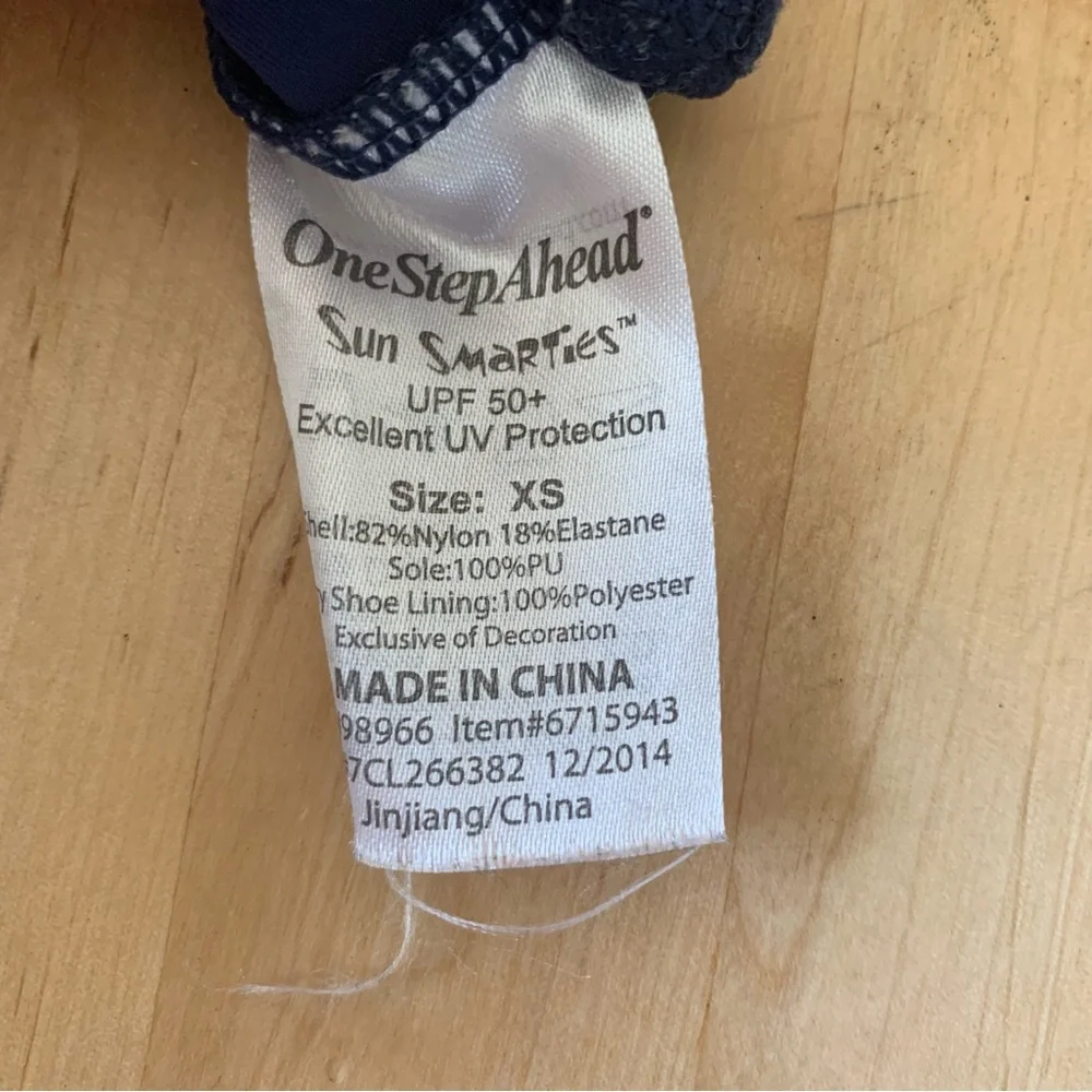 Sun Smarties - UV Water Shoes - Baby XS - Navy